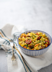 Corn and Cherry Tomato Salad with Fresh Herbs