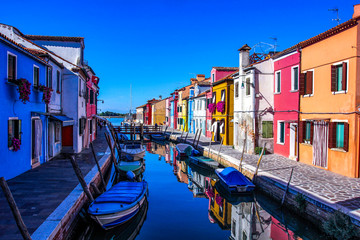 Fototapeta na wymiar Burano island, Venice