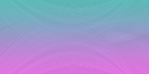 A wave pattern of purple and blue. The background is turquoise with streaks and curved lines.