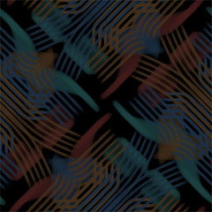 Pattern tile, ornate geometric pattern and abstract colored background