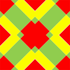 Pattern tile, ornate geometric pattern and abstract colored background