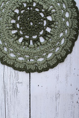 Chunky rgs, made of string, unique home decor