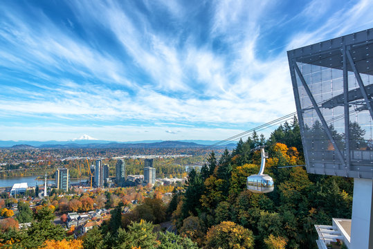 Portland View and Aerial Tram