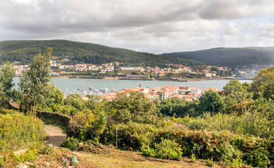 Town near the sea called Finisterre in the north of Spain