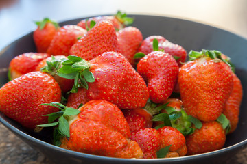 Strawberries - close up shot