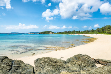 Aharen Strand auf der Insel Tokashiki, Okinawa, Japan