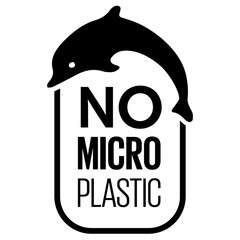 No Microplastic Badge Logo