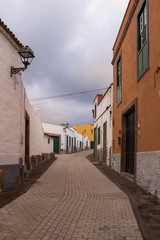 Fototapeta na wymiar Street of Arico Nuevo, Tenerife, Spain