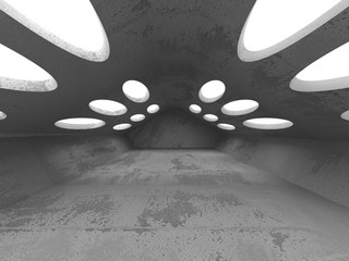 Abstract geometric concrete architecture background