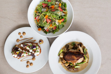 Chicken and Salad À la carte