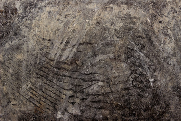 Scratched  Concrete Wall Texture. Abstract Texture Background. Gray Colors Backdrop.