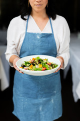 Baby Mixed Lettuces Salad with Strawberries