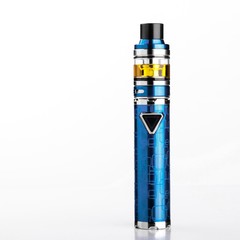 electronic cigarette or vaping device on white background