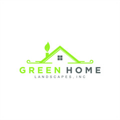 Eco house logo