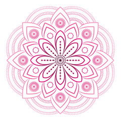 Mandala. Vintage decorative elements. Hand drawn background. Islam, Arabic, Indian, ottoman motifs