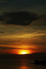 PRAIA PRETA - POR DO SOL - THE BLACK BEACH SUNSET