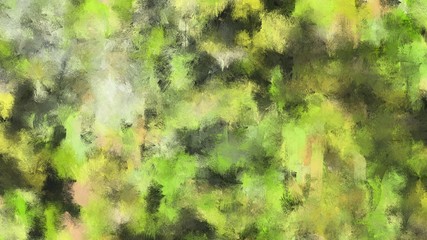 paint swab and strokes with brush in the colours yellow green, olive drab and very dark green. use it for wallpaper, textures, banner or graphic elements