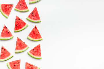 Fresh watermelon slices pattern