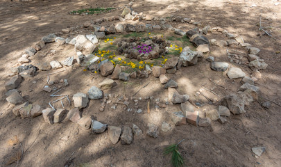 Stones  Shaman Flowers