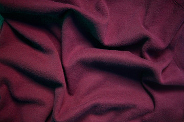  Background texture pattern   wrinkled   marsala fabric.  soft textile ornament