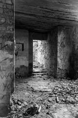 Fototapeta na wymiar abandoned bunker