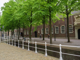 Die stadt Delft in den Niederlanden