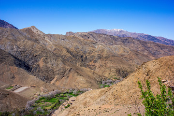 dry desert in Morocco