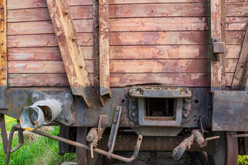 old train details on old railway
