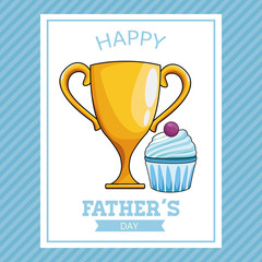 Happy fathers day card