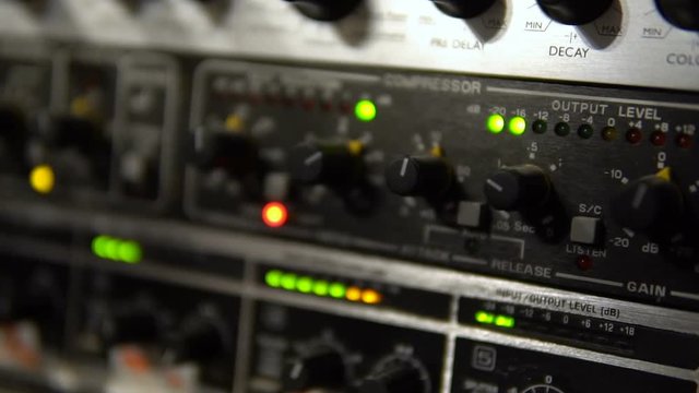 Device for sound recording. Special professional equipment