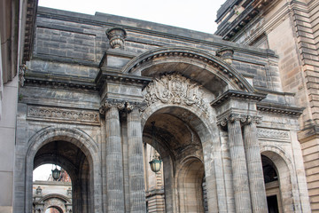 Old Gates at John Street Glasgow City Council George Square Glasgow Scotland © pixs:sell
