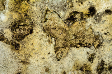 texture of old antique wall, destroyed layer of concrete wall plaster, dark grunge abstract background