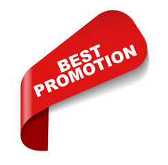 red vector banner best promotion