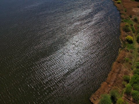 Aerial View Of Countryside In Belarus