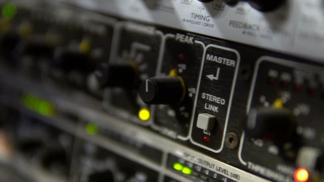 Device for sound recording. Special professional equipment