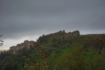 Fototapeta premium The Norman castle of Arena, Italy.