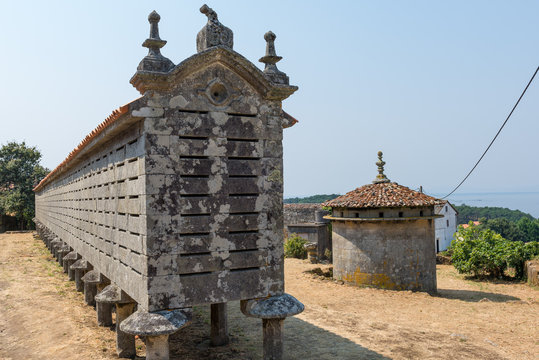 Horreo (granary) of Lira, Galicia, Spain