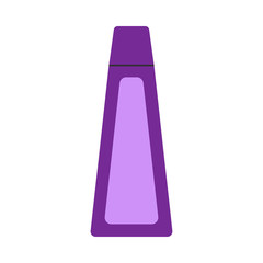 Shampoo clean illustration hair bottle cosmetic object vector icon. Shower treatment body lotion plastic tube