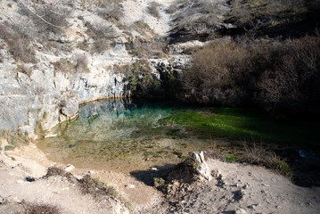 el lago azul