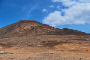 montana roja near Playa Blanca in Lanzarote