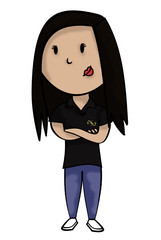 mulher woman desenho