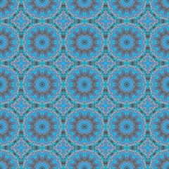 abstract floral steel blue, old mauve and silver color pattern. seamless decorative backdrop for banner, cards, poster or creative fasion design