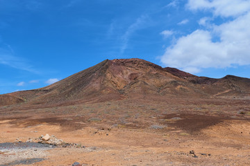 montana roja near Playa Blanca in Lanzarote