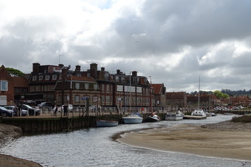 Views of Blakeney on the North Norfolk coast, England, UK