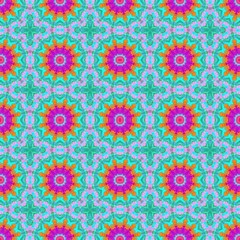 seamless wallpaper pattern with pale violet red, light coral and turquoise colors. can be used for cards, posters, banner or texture fasion design