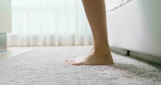 wake up and leave bed