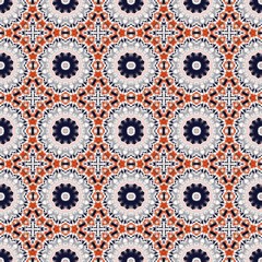 abstract floral dark slate gray, light gray and coffee color pattern. seamless decorative backdrop for banner, cards, poster or creative fasion design