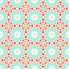 abstract tea green, indian red and beige seamless pattern. can be used for wallpaper, poster, banner or texture design