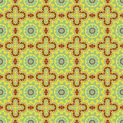 abstract floral pastel orange, firebrick and pastel blue color pattern. seamless decorative backdrop for banner, cards, poster or creative fasion design