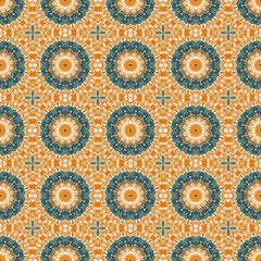 abstract floral dark khaki, dark slate gray and sandy brown color pattern. seamless decorative backdrop for banner, cards, poster or creative fasion design